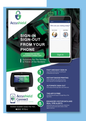 New mobile App for families of loved one's that live in Assisted lIving facilities | Flyer-Design von SAI DESIGNS