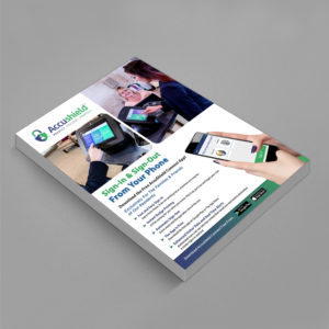 New mobile App for families of loved one's that live in Assisted lIving facilities | Flyer Design by GraphicsGuru