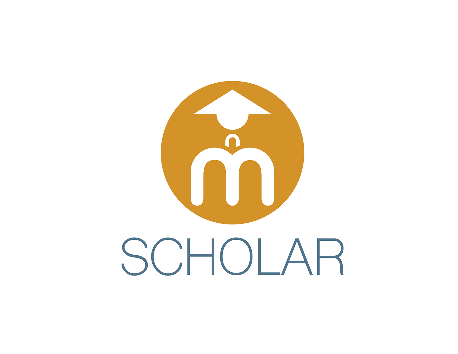 Logo Design by wmarler 2 for mScholar | Design #21514409