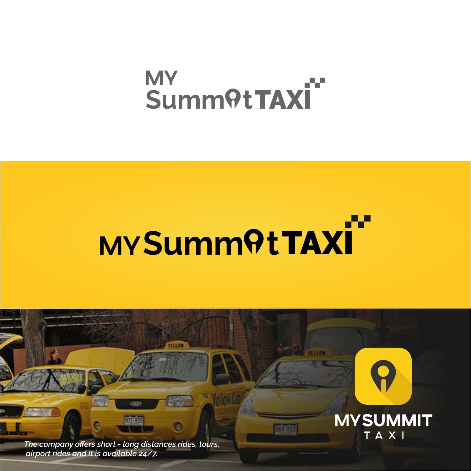 Logo Design by Farqaleit™ for My Summit Taxi | Design #21475521