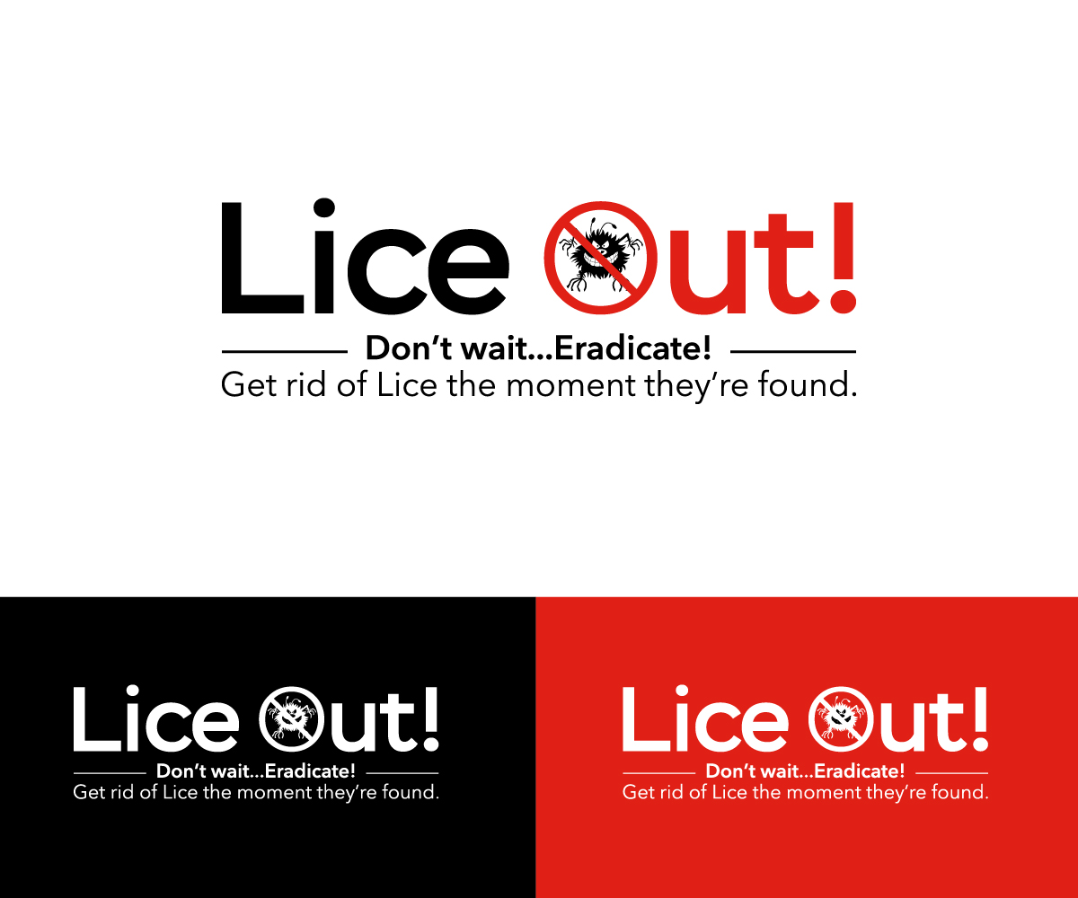 Logo Design by IIIDesign for Lice Out | Design #21467825