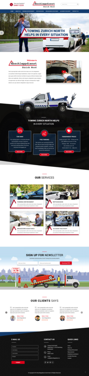 Web Design by pb for this project | Design: #21480423