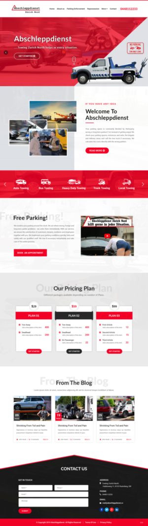 Web Design by pb for this project | Design: #21480425