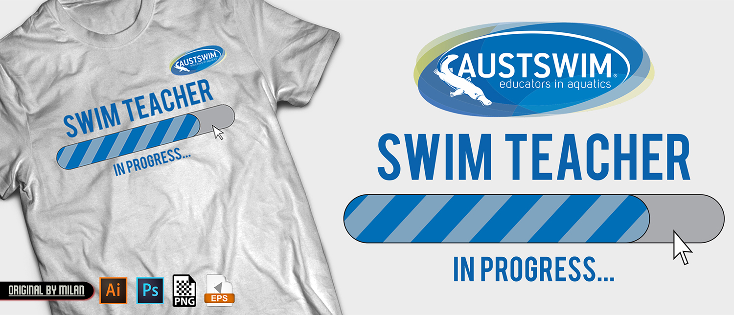 Diseño de Camiseta por laza.milan78 para AUSTSWIM | Diseño #21471738