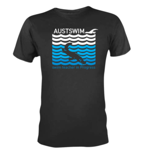 AUSTSWIM SWIM TEACHER IN PROGRESS | Diseño de Camiseta por 75-R-P-Z