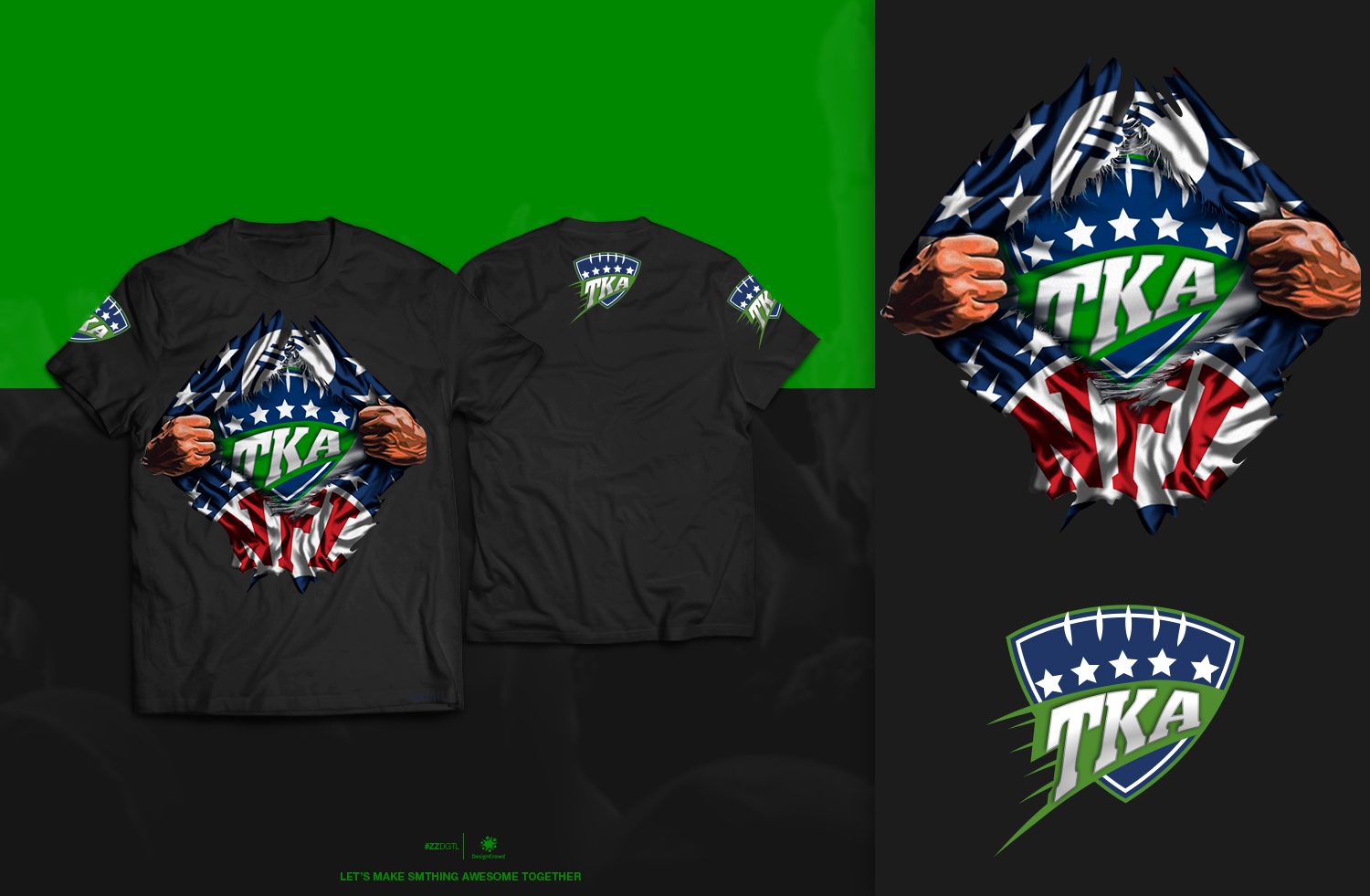 T-Shirt-Design von zzArt für Trench Kings Academy | Design: #21478798