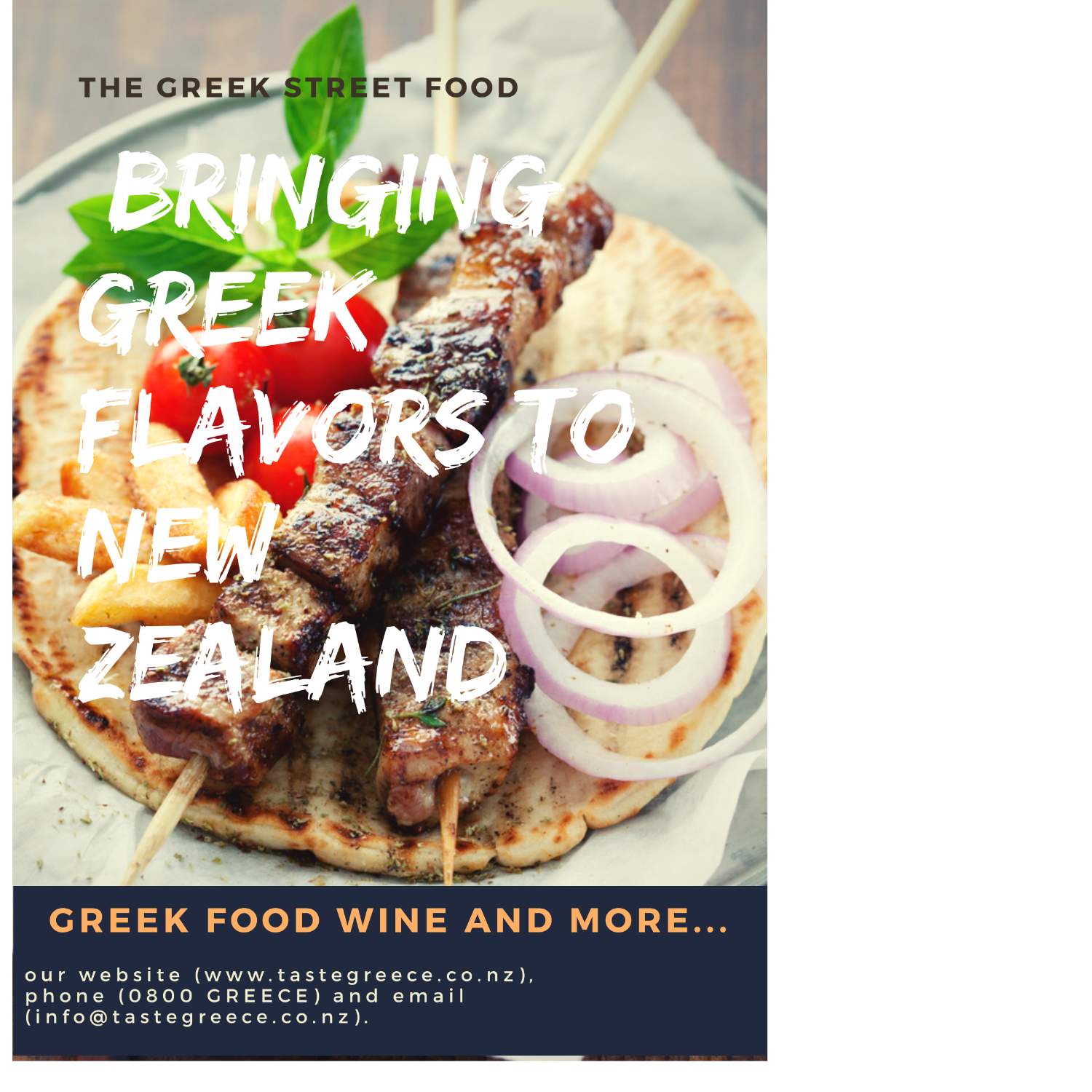 Poster-Design von Saswat choudhary für Taste Greece food trading Ltd | Design #21498886