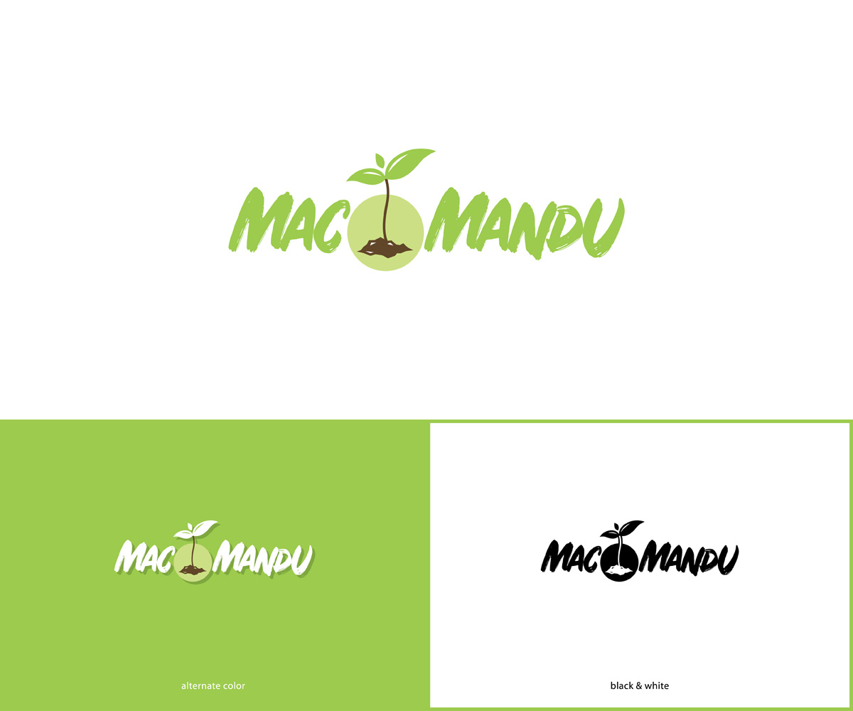 Logo Design by MoonFeather for Macmandu Nursery | Design #21467062
