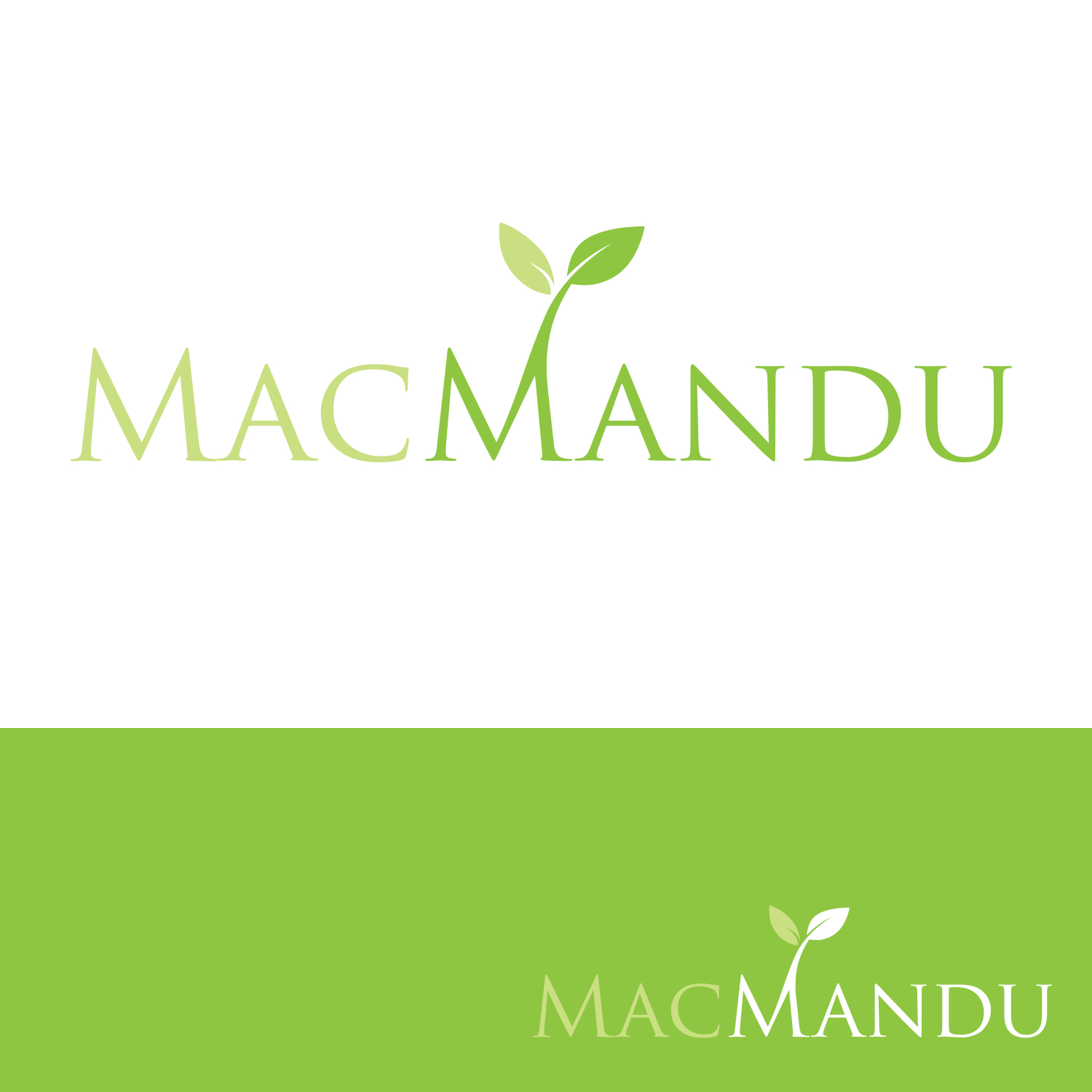 Logo Design by sandiyakarya for Macmandu Nursery | Design #21466486