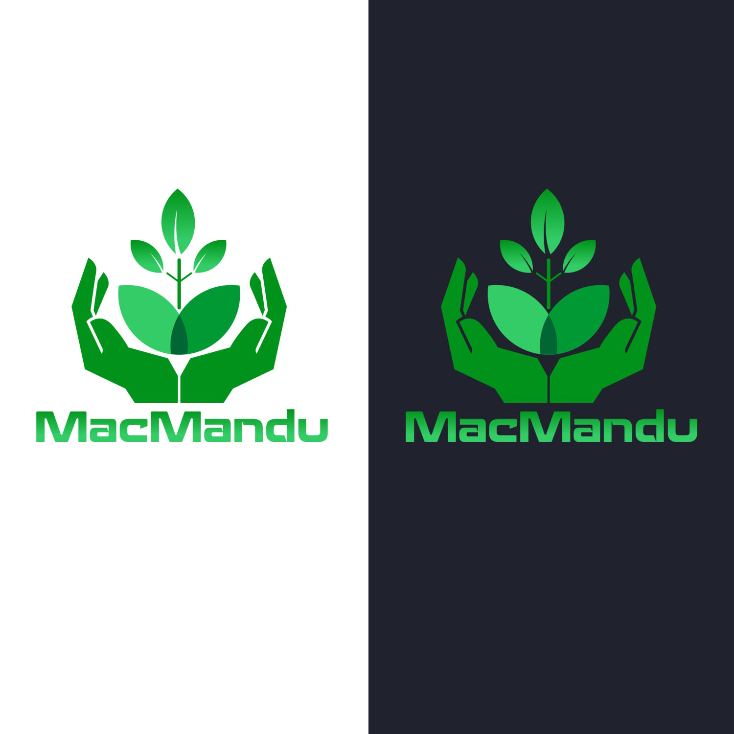 Logo Design by Ganjar burhan 2 for Macmandu Nursery | Design #21475215
