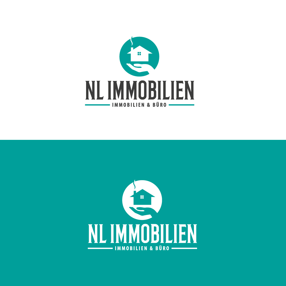 Logo Design by Sujit Banerjee for NL Immobilien | Design #25177048