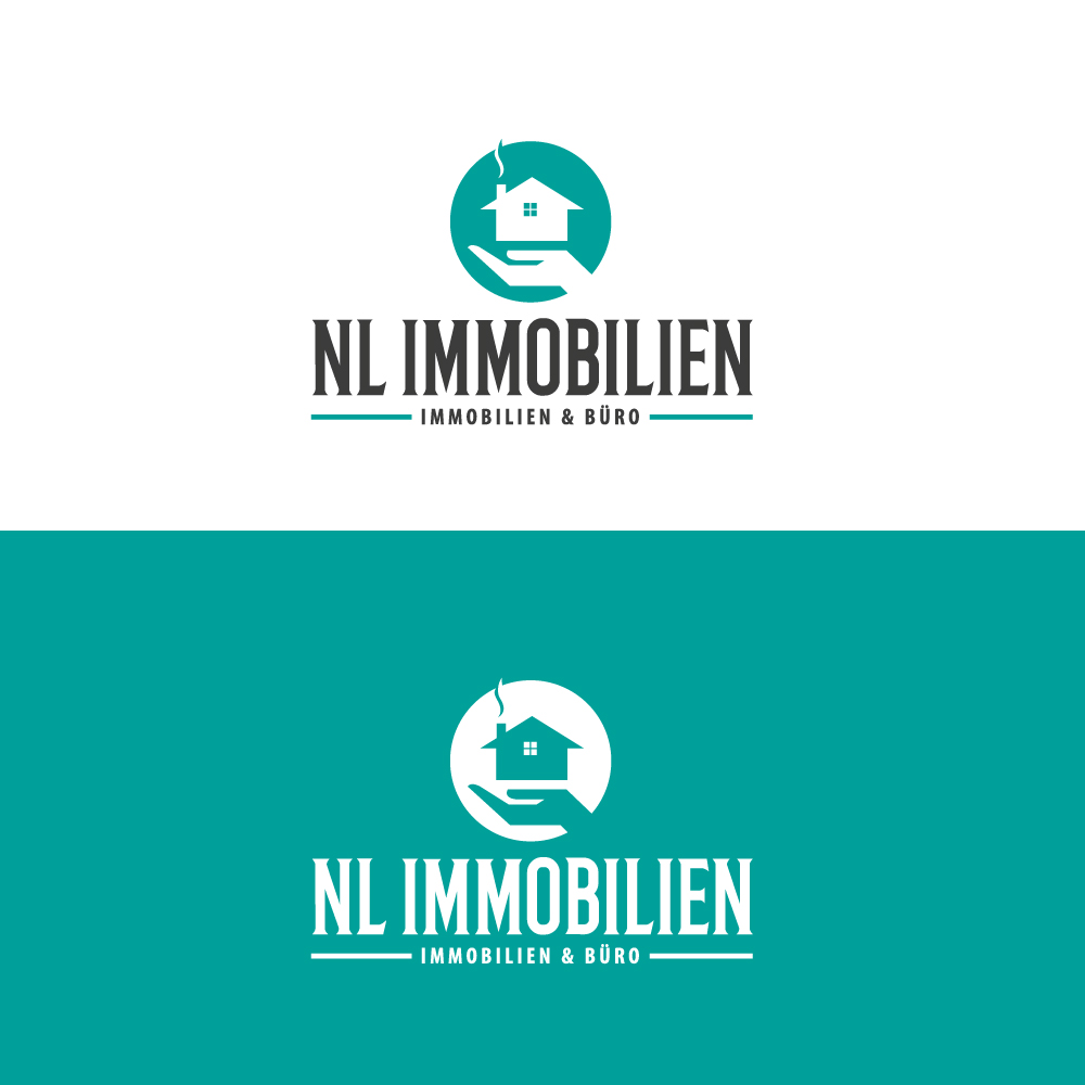 Logo Design by Sujit Banerjee for NL Immobilien | Design #21482728
