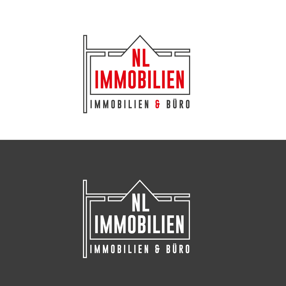 Logo Design by Sujit Banerjee for NL Immobilien | Design #21482729