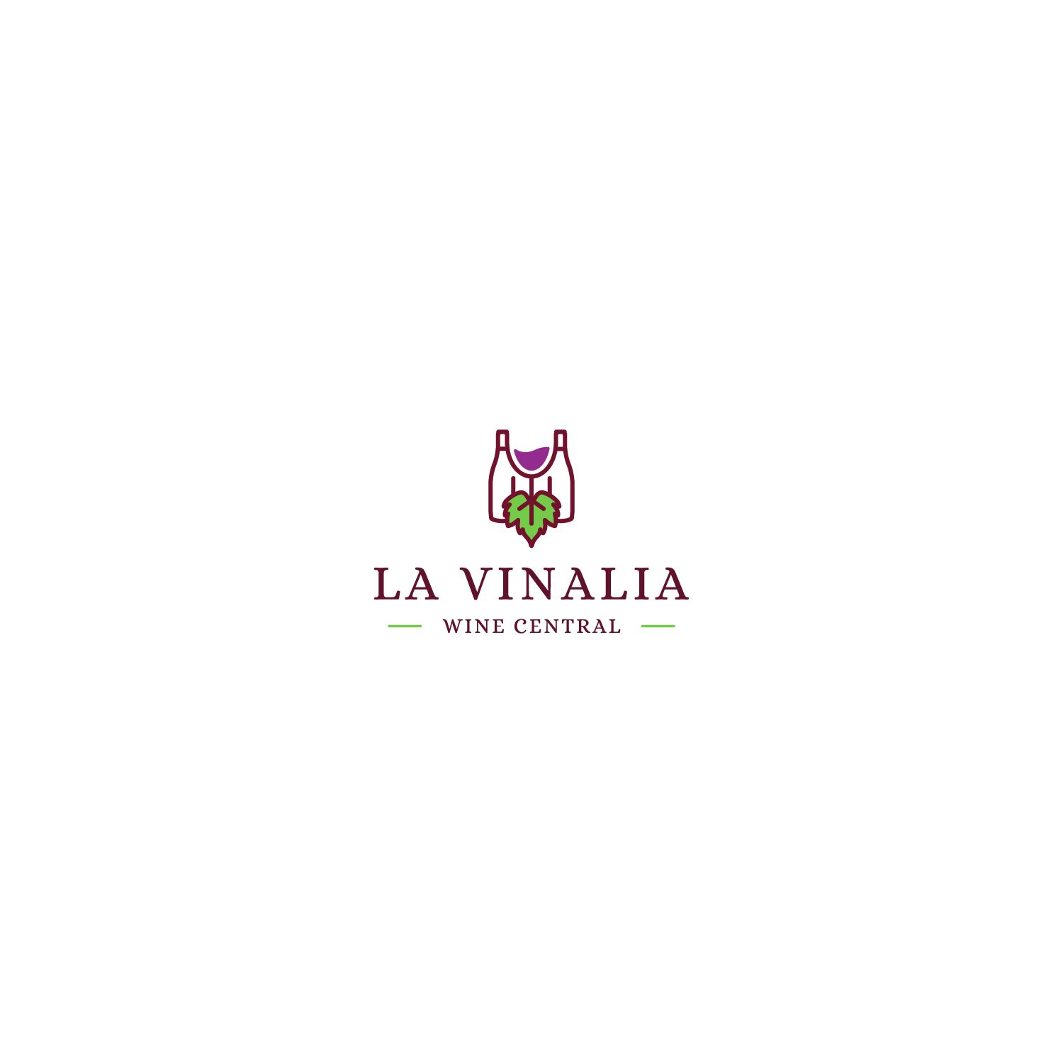 Logo Design by garrad for La Vinalia Wine Central | Design #21482656