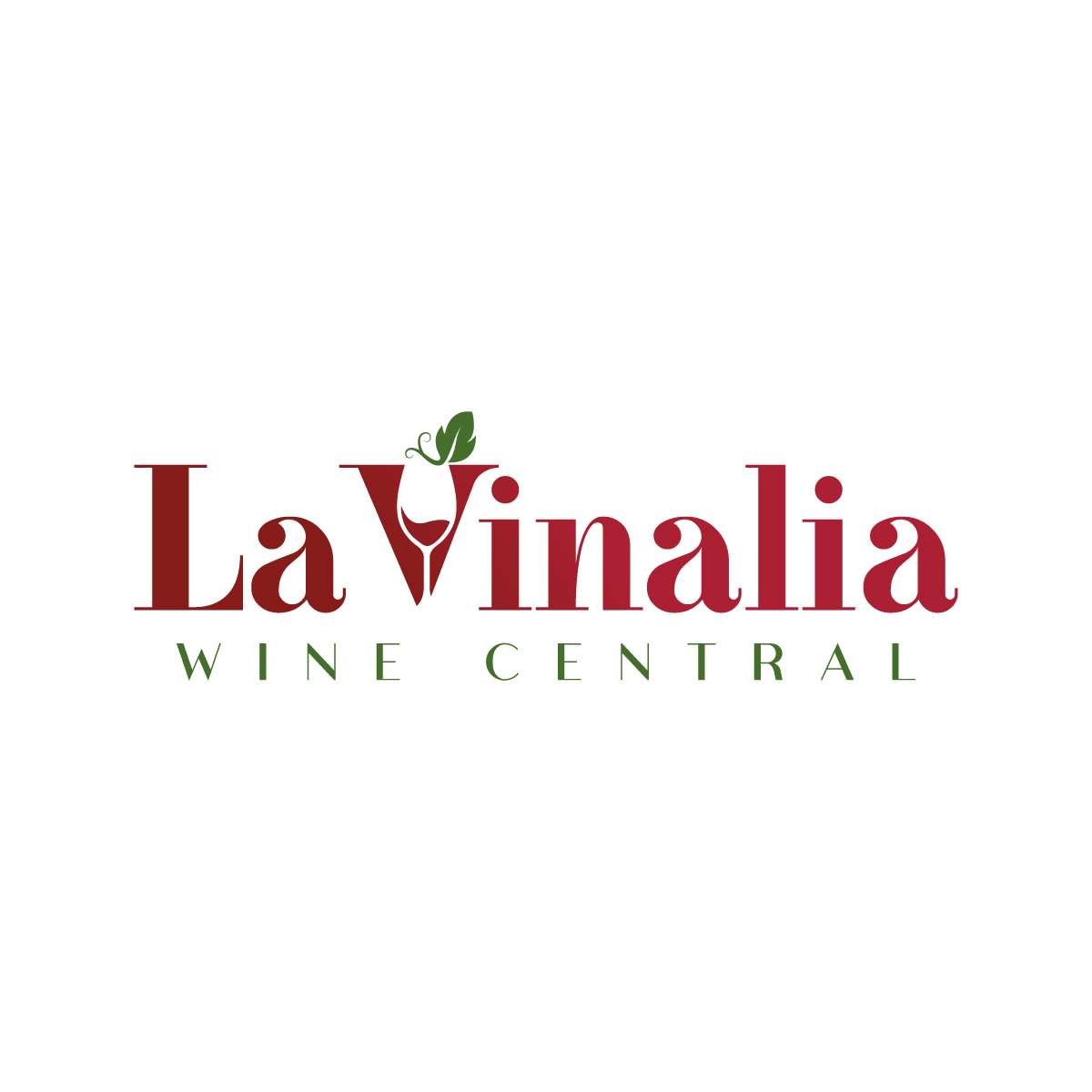 Logo Design by **INCREDIBLEDESIGNERS** for La Vinalia Wine Central | Design #21478284