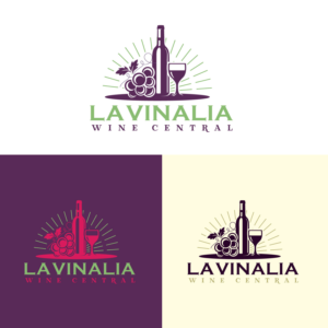 Logo Design by artpaul for La Vinalia Wine Central | Design: #21475269