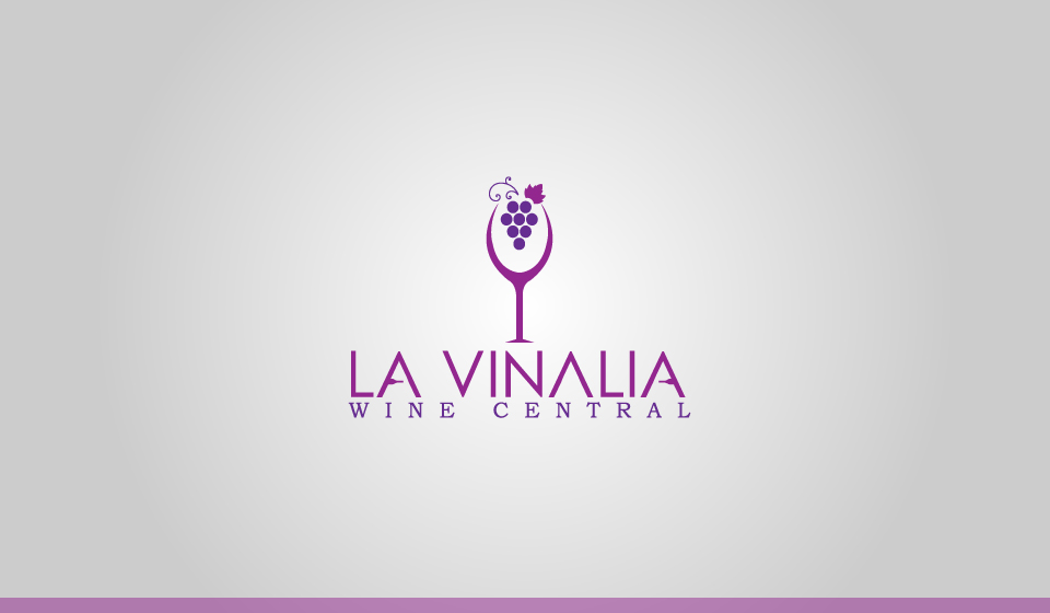 Logo Design by Creativity Master for La Vinalia Wine Central | Design #21484249