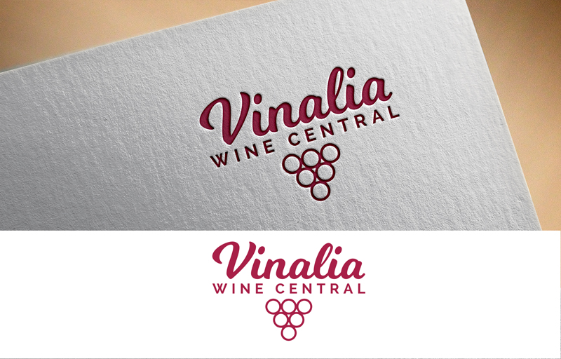Logo Design by Logo genious01 for La Vinalia Wine Central | Design: #21516767