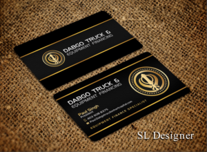 Equipment financing with a focus on truck financing, need a business card | Diseño de Tarjeta de Presentación por SL Designer