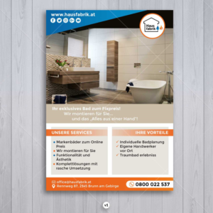 Luxury Bath Flyer  | Flyer-Design von DA.