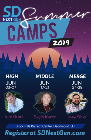 Event Poster Design for Camp for Teenagers