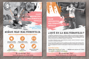 Flyer para Club deportivo de halterofilia | Flyer Design by alex989