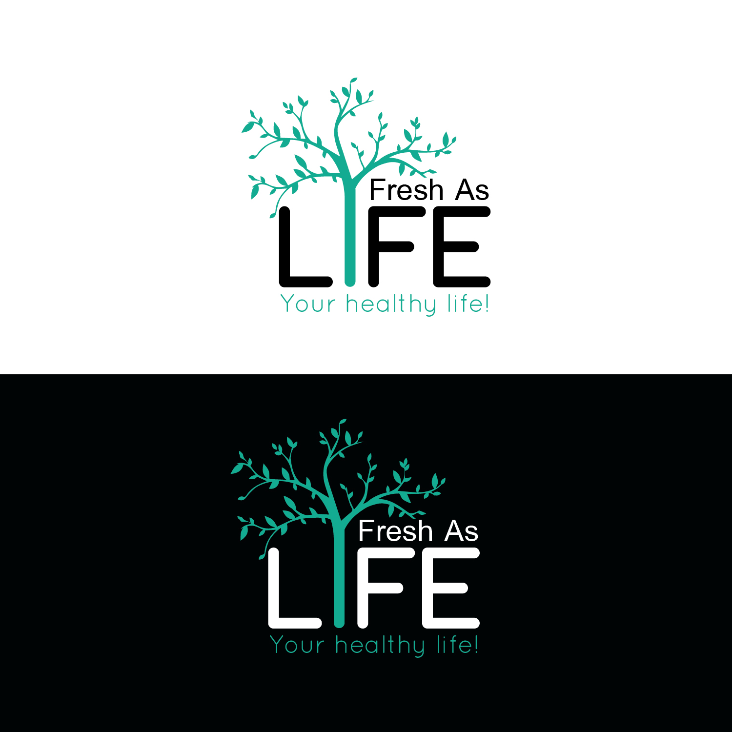 Logo Design by emptyboxgraphics for Fresh As Life | Design #21474627