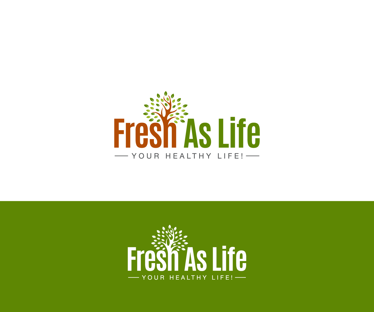 Logo Design by anico for Fresh As Life | Design #21478075