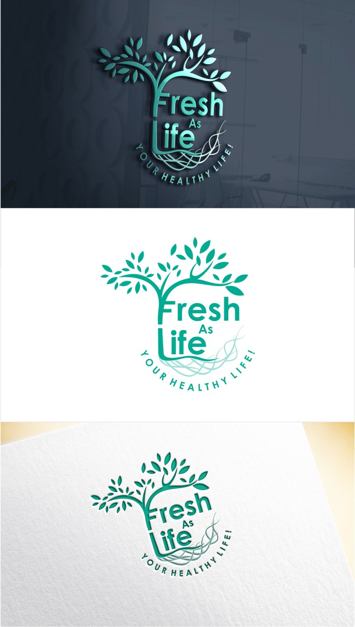 Logo Design by Soul Light for Fresh As Life | Design #21476367