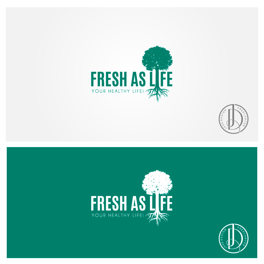 Logo Design by JoseDesign for Fresh As Life | Design #21478464