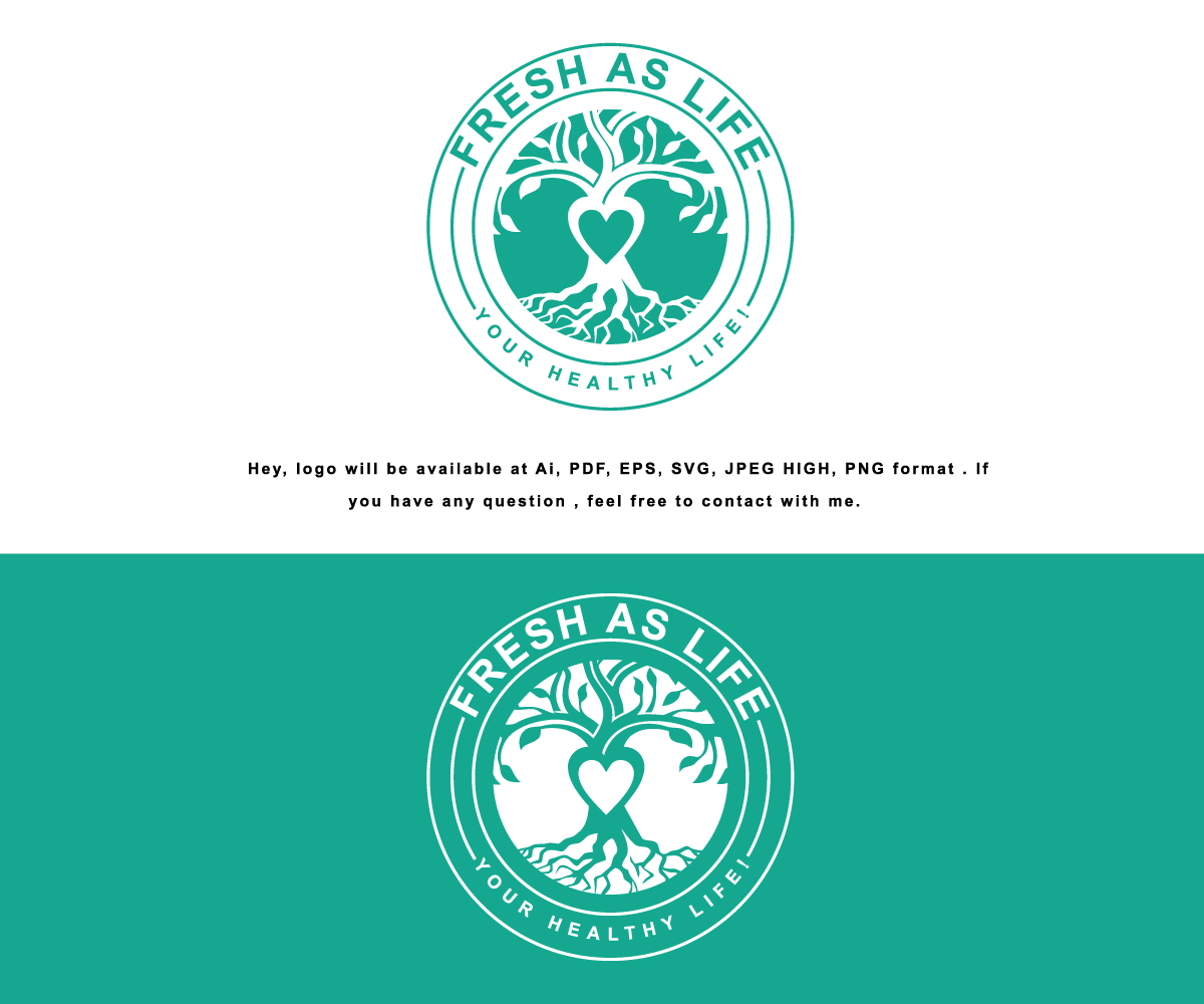 Logo Design by Design Solving for Fresh As Life | Design #21478090