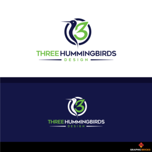 Three Hummingbirds Design | Logo Design by Graphic Bricks