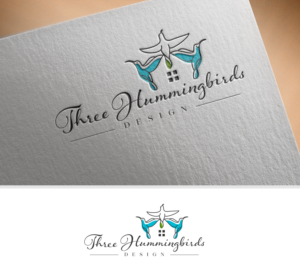 Three Hummingbirds Design | Logo Design by mintcreative