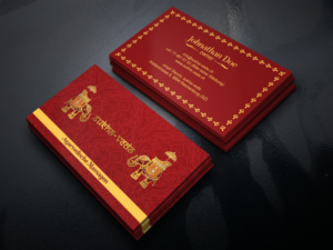 Business Card Ayurvedic Massage | Business Card Design by JK18