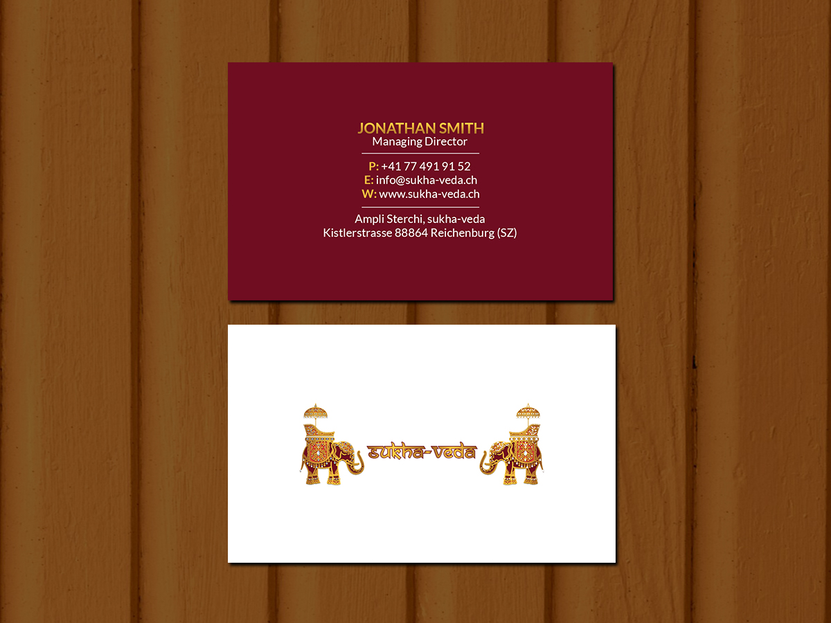 Business Card Design by Creations Box 2015 for this project | Design #21481296