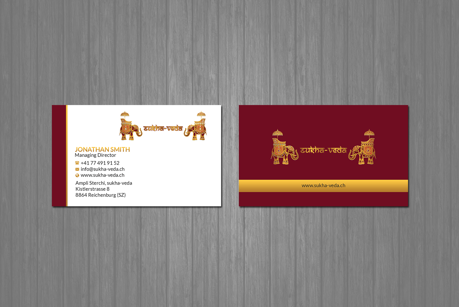 Business Card Design by Creations Box 2015 for this project | Design #21483063