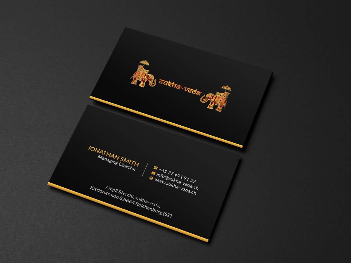 Business Card Design by Creations Box 2015 for this project | Design #21483067