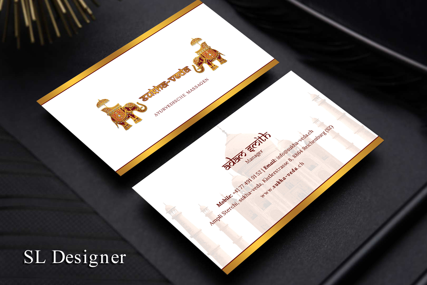 Business Card Design by SL Designer for this project | Design #21489233