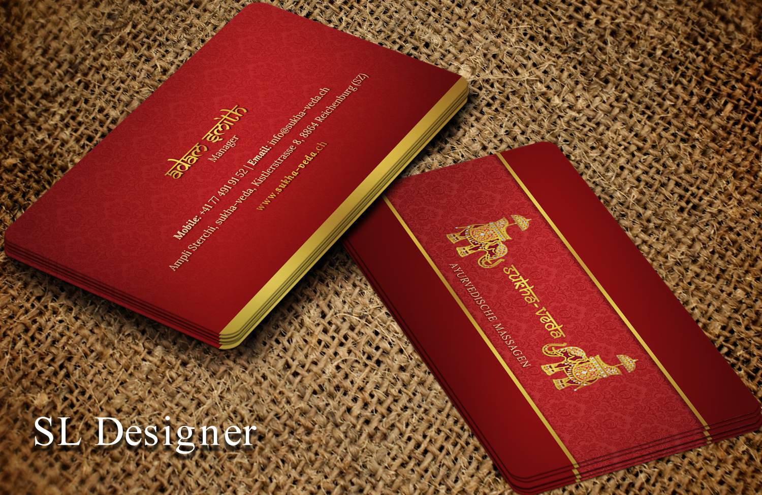 Business Card Design by SL Designer for this project | Design #21489315