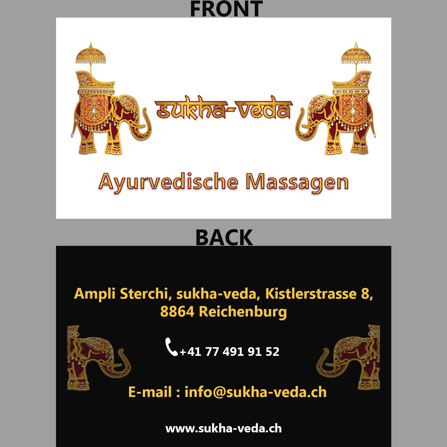 Business Card Design by Hamza.B for this project | Design #21480218