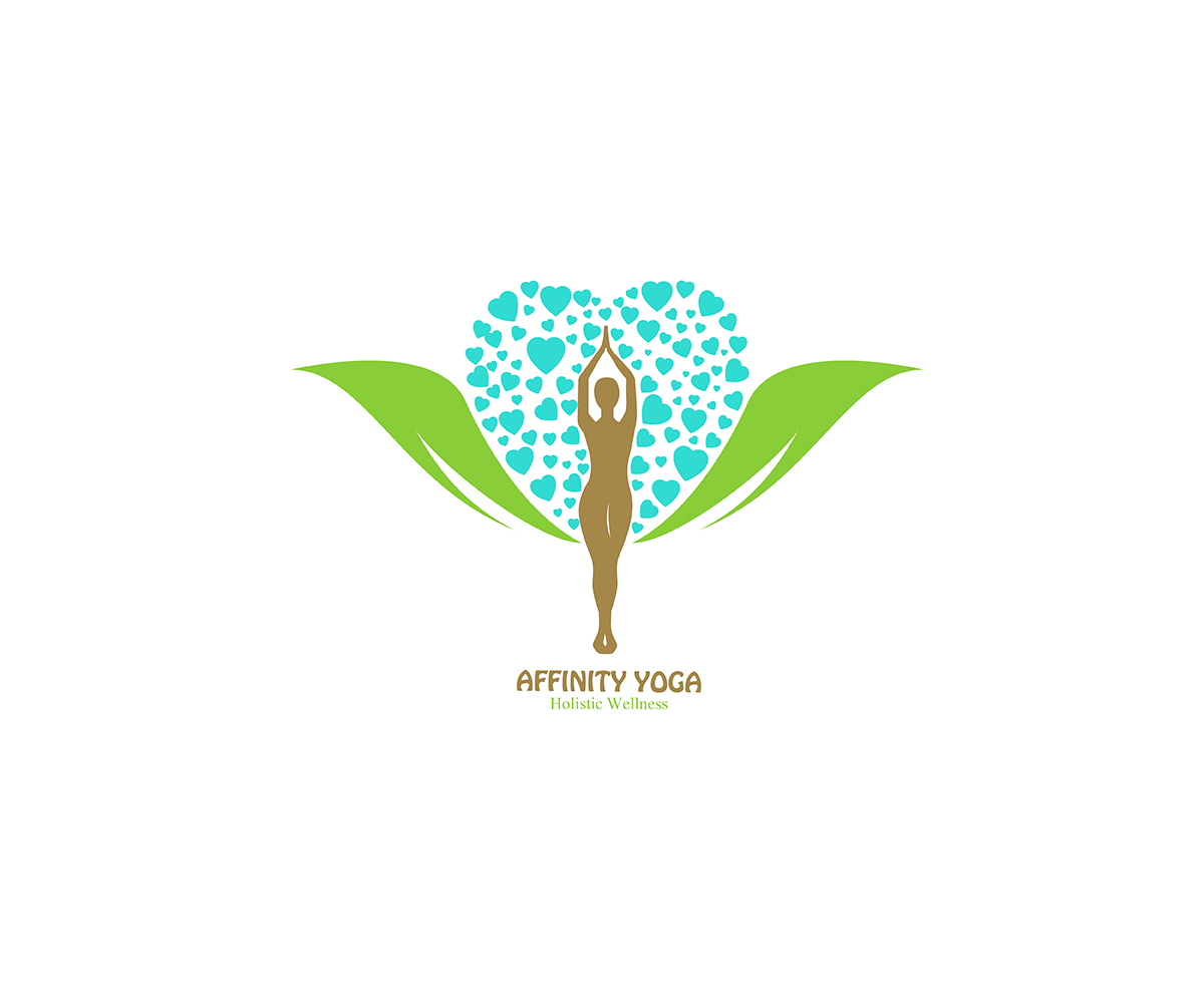 Logo Design by neo_tahya for AFFINITY YOGA - HOLISTIC WELLNESS | Design #2934257