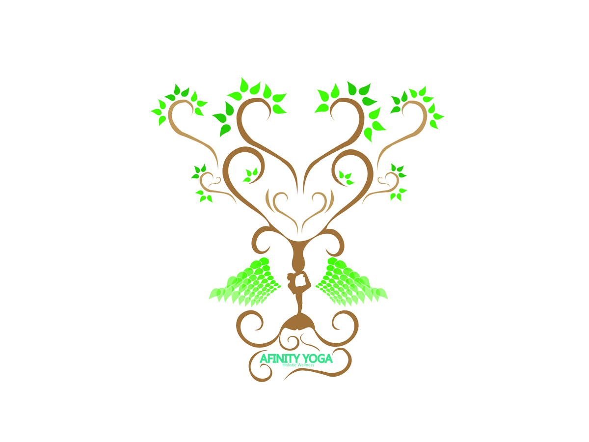 Logo Design by AerialConceptDesign for AFFINITY YOGA - HOLISTIC WELLNESS | Design #2945774