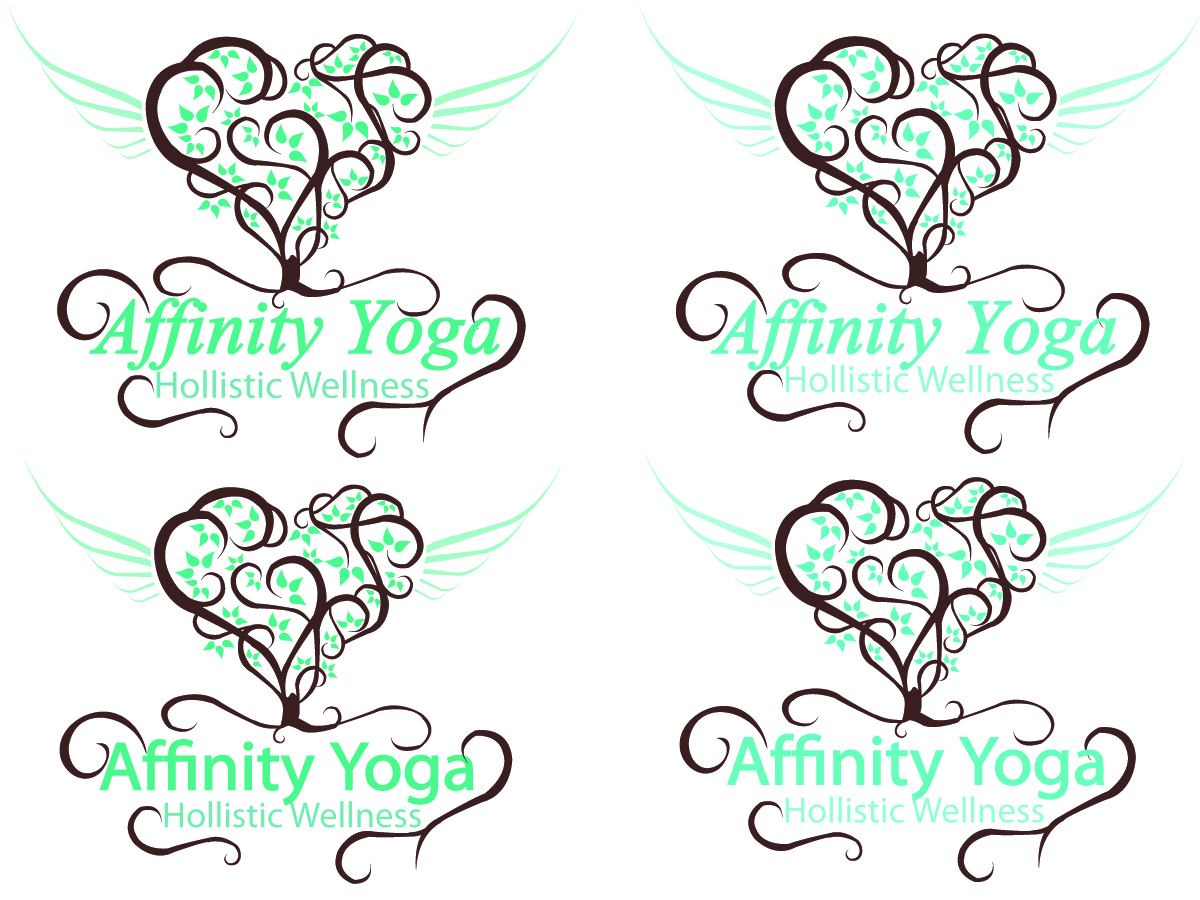 Design de Logo par AerialConceptDesign pour AFFINITY YOGA - HOLISTIC WELLNESS | Design : #3025930