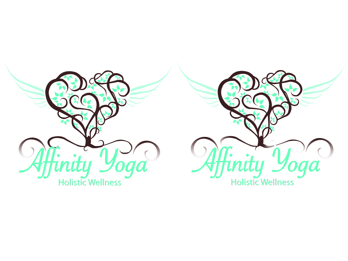 Logo Design by AerialConceptDesign for AFFINITY YOGA - HOLISTIC WELLNESS | Design #3069862