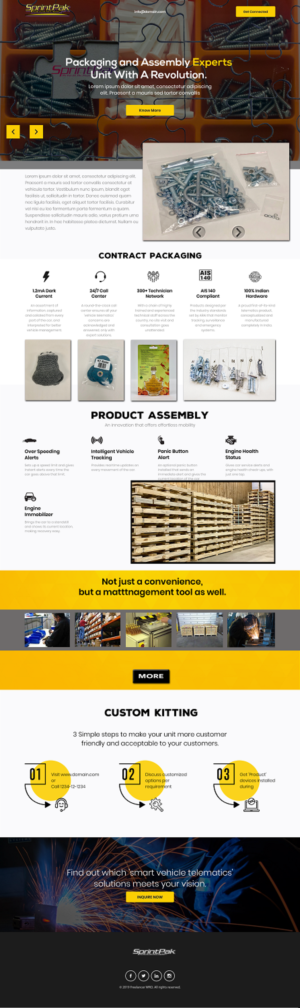 Web Design par Grebowiec Peter pour WDD | Design #21478137