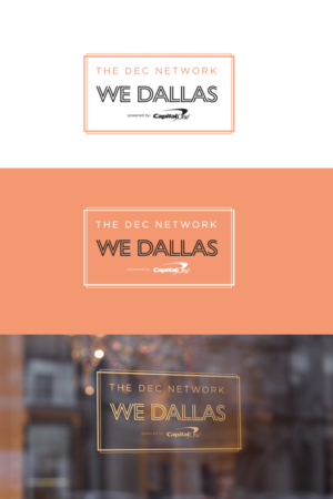  WE Dallas powered by Capital One  | Design de Logo par Sergio Coelho