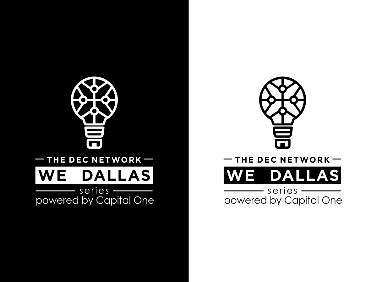 Upmarket Bold Entrepreneur Logo Design For We Dallas Powered By