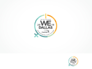  WE Dallas powered by Capital One  | Logo Design by ArtTank