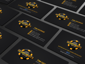Business Card Design by Creations Box 2015 for Vegas Nights | Design: #21479582