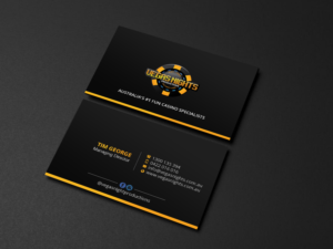 Business Card Design by Creations Box 2015 for Vegas Nights | Design: #21479583